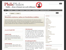 Tablet Screenshot of philsphilos.de